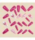 NA111 - Pink Long Ballet Nails